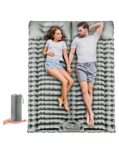 Colchón Inflable Doble Xoxocos 200x135 cm con Bomba y Almohada