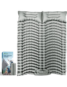 Colchón Inflable Doble Xoxocos 200x135 cm con Bomba y Almohada 2