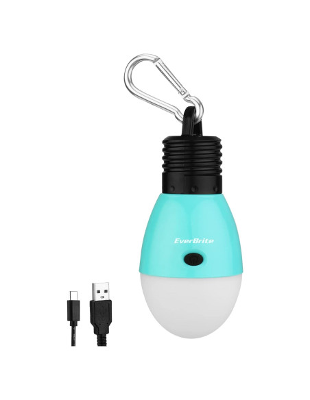 Linterna de Camping Recargable EverBrite 150 Lúmenes Azul