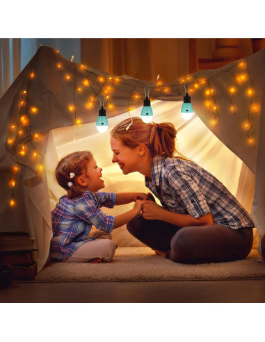 Linterna de Camping Recargable EverBrite 150 Lúmenes Azul