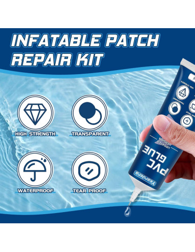Kit de Reparación de Colchón Inflable Yeardera 15ml - 2 Paquetes