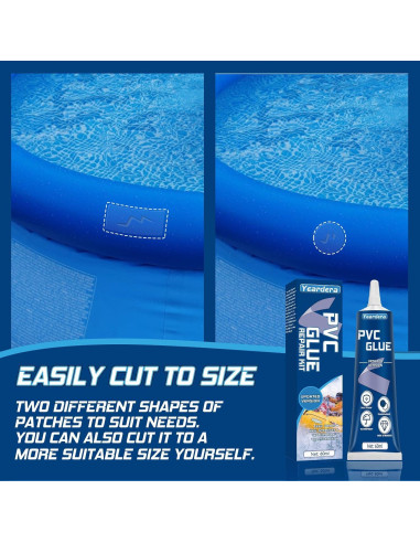 Kit de Reparación de Colchón Inflable Yeardera 15ml - 2 Paquetes