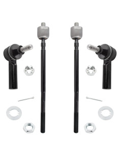 Enlaces de extremo de varilla de dirección BOXI para Geo Prizm y Toyota Corolla