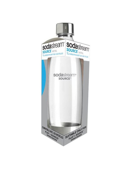 Botella de Carbonatación Slim 1L SodaStream - Reutilizable