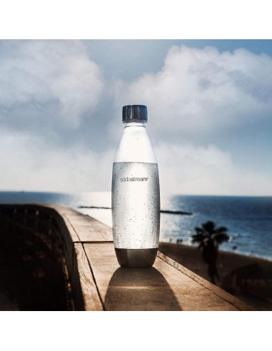 Botella de Carbonatación Slim 1L SodaStream - Reutilizable