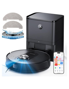 Robot Aspiradora Proscenic Q8 Max con Mopa y Auto Vaciamiento