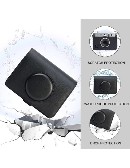 Kit de Accesorios para Cámara Fujifilm Instax Mini EVO - Negro