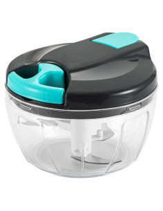 Picadora de Verduras Manual Sifenma 500ml Azul - Multifuncional