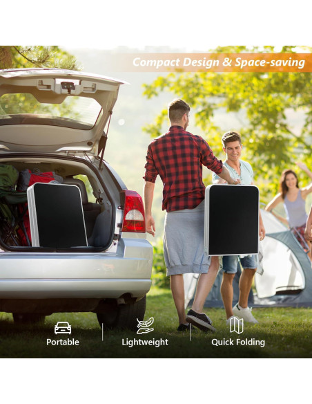 Mesa de Camping Plegable VINGLI 120x47cm con Almacenamiento Mesa de Camping Plegable VINGLI 120x47cm con Almacenamiento