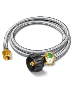 Adaptador Manguera Propano Alloxity 1lb a 20lb con Medidor