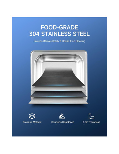 Limpiafondos Ultrasónico CREWORKS 2L 60W con Calentador