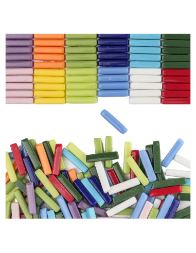 Azulejos de Mosaico de Vidrio Estilo Youway 228g - Colores Variados