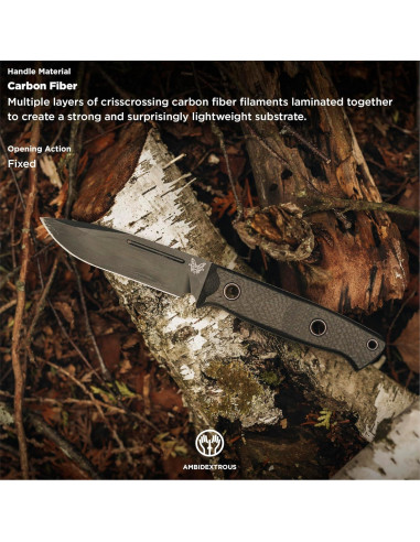 Cuchillo de Supervivencia Benchmade Bushcrafter 163BK 22.95cm