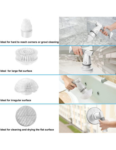 Limpiador Eléctrico de Espín IEZFIX X01 ST Recargable 0.45kg