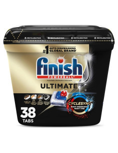 Finish Ultimate Cápsulas para Lavavajillas 38 Unidades - Sin Enjuague