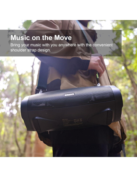 Altavoz Bluetooth DOSS Extreme Boom Pro D100 70W IPX6 Negro