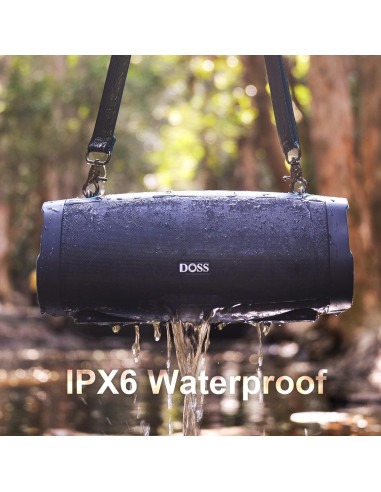 Altavoz Bluetooth DOSS Extreme Boom Pro D100 70W IPX6 Negro