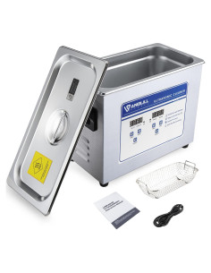Limpiador Ultrasónico Anbull 4.5L 180W Acero Inoxidable