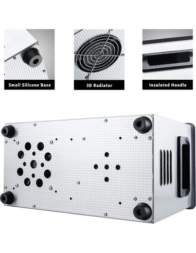 Limpiador Ultrasónico Anbull 4.5L 180W Acero Inoxidable