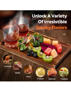 Kit de Ahumador de Whisky Batoslee con Pistola y Astillas 2