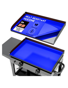 Alfombrilla de silicona Alawooder 28" para plancha Blackstone