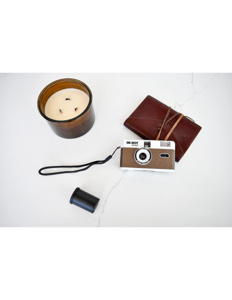 Cámara de película 1 Shot VF208H Marrón 35mm Reutilizable