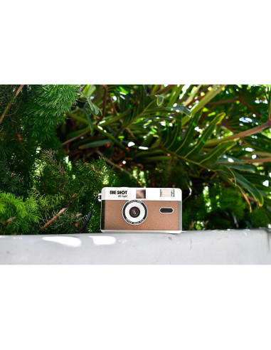 Cámara de película 1 Shot VF208H Marrón 35mm Reutilizable