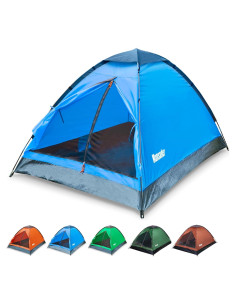 Carpa de Domo Mansader para 2 Personas Impermeable 210x140 cm