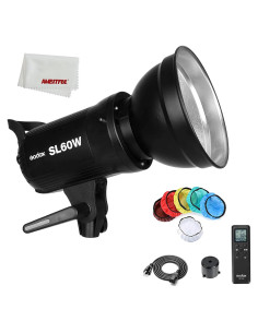 Luz de Video LED Godox SL-60W 60W 5600K Montaje Bowens