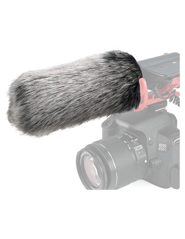 Paraviento de Piel de Gato Muerto SUNMON para Micrófono Rode VideoMic