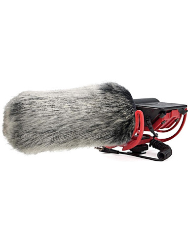 Paraviento de Piel de Gato Muerto SUNMON para Micrófono Rode VideoMic