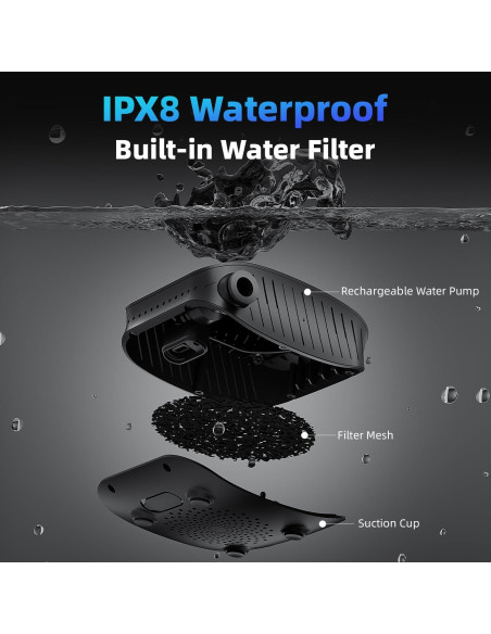 Ducha portátil de camping MORIKO A2501 8000mAh con cubo 20L Ducha portátil de camping MORIKO A2501 8000mAh con cubo 20L