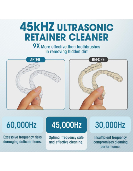 Limpiadora Ultrasónica Nicwell 200ml para Retenedores y Dentaduras Limpiadora Ultrasónica Nicwell 200ml para Retenedores y Dentaduras