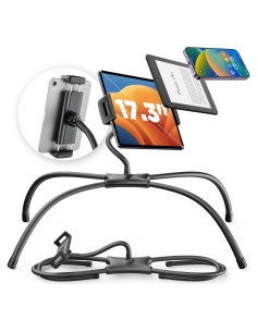 Soporte Ajustable para iPad SAIJI Negro 4.7"-17.3"