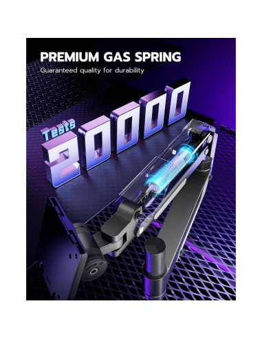 Soporte de Monitor ARES WING Ajustable para Pantallas de 24 a 57"