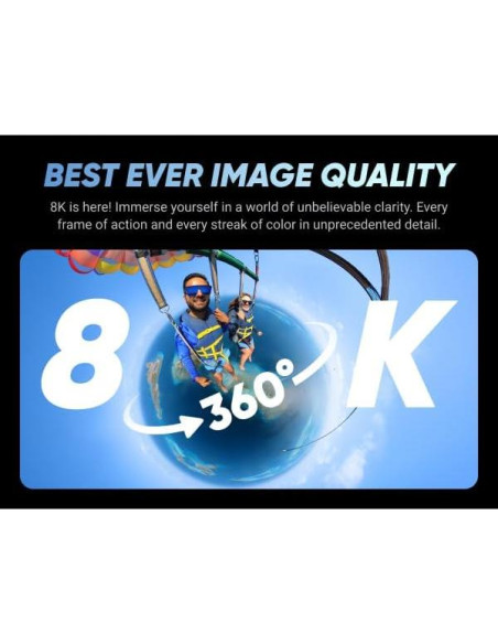 Cámara de acción 360 Insta360 X4 Pro 8K a prueba de agua