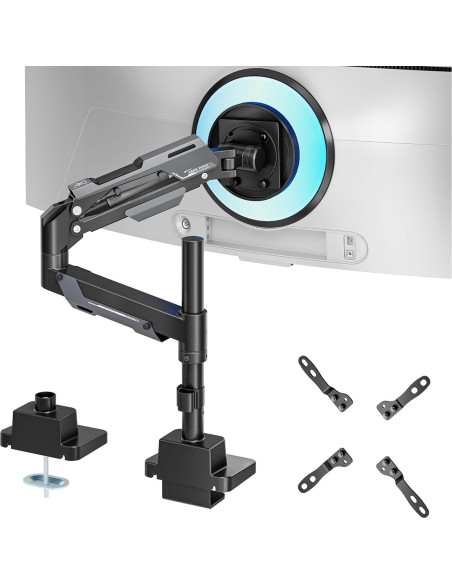 Soporte de Monitor ARES WING Ajustable para Pantallas de 24 a 57"