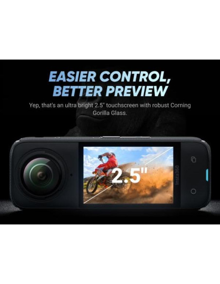 Cámara de acción 360 Insta360 X4 Pro 8K a prueba de agua