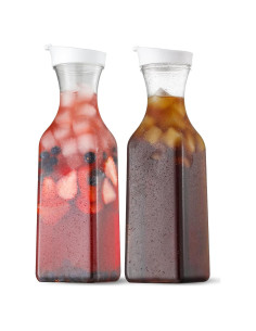 Juego de 2 Jarras de Agua NETANY 1.48L Plástico Transparente