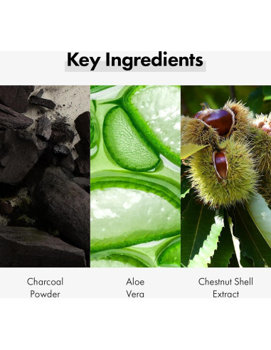 Mascarilla Peel Off TOSOWOONG Carbón 50g - Eliminación Puntos Negros