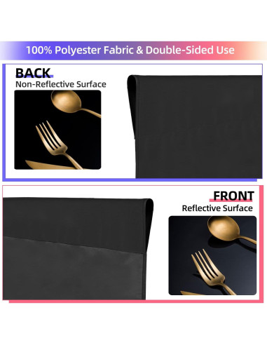 Cortina de Fondo Negra JINSUI 3x3m para Fotografía Profesional