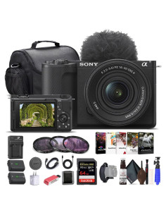 Cámara Sin Espejo Sony Alpha ZV-E10 II 26MP con Lente 16-50mm