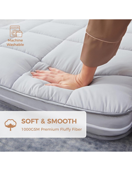 Colchón Plegable Jamdok Twin Estrecho 4" Espuma Viscoelástica