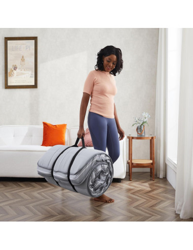 Colchón Plegable Jamdok Twin Estrecho 4" Espuma Viscoelástica