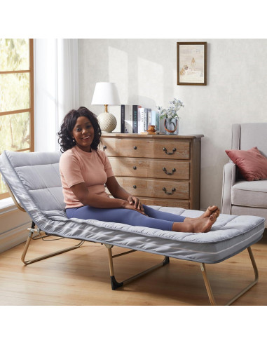 Colchón Plegable Jamdok Twin Estrecho 4" Espuma Viscoelástica