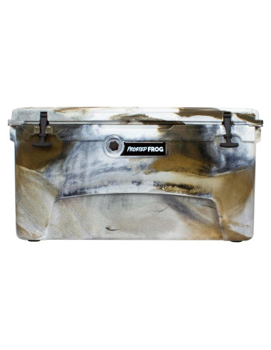 Cooler Aislado Frosted Frog 75QT Camo Desierto Grado Comercial