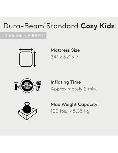 Colchón Inflable Intex 66803EP para Niños - 87.6x157.5cm