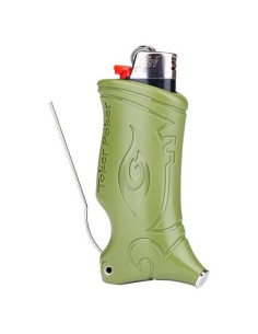 Funda Multiuso Toker Poker 2.0 para Encendedor Bic - Ejército