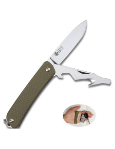 Cuchillo de Llavero Multifuncional Ruike S21 5 en 1 EDC