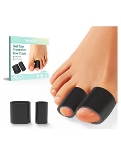 Protectores de Dedos Welnove - Fundas de Silicona para Alivio del Dolor